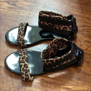 Animal Print Sandals